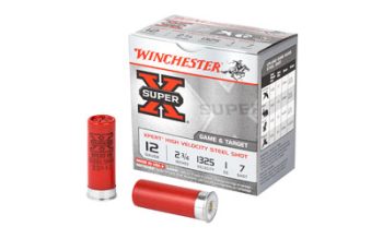 Winchester Ammunition, Xpert, 12 Gauge, 2.75", #7, 1oz, Steel Shot, Lead Free, 25 Round Box, California Certified Nonlead Ammunition