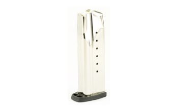 Smith & Wesson, Magazine, 9MM, 16 Rounds, Fits SD, Stainless, Silver
