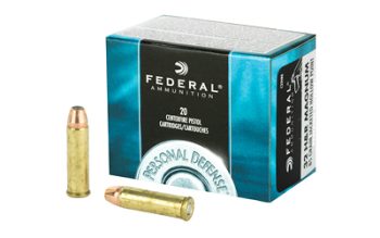 Federal, Personal Defense, 32H&R, 85 Grain, Jacketed Hollow Point, 20 Round Box