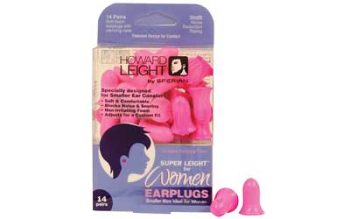 Howard Leight, Super Leight Ear Plug, Foam, Women's, NRR 30, Pink
