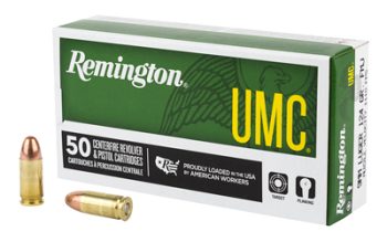 Remington, UMC, 9MM, 124 Grain, Full Metal Jacket, 50 Round Box