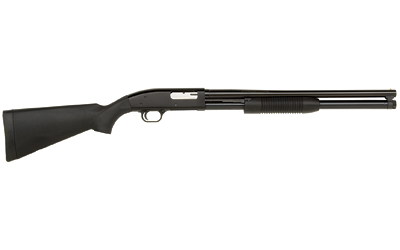 Mossberg, 88 Maverick, Pump Action Shotgun, 12 Gauge, 20" Barrel, 3" Chamber, Cylinder Bore, Blued Finish, Black Synthetic Stock, Bead Sight, 7Rd, Right Hand