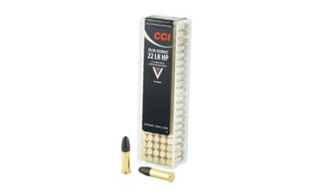 CCI Ammunition, Subsonic, 22LR, 40 Grain, Lead Hollow Point, 100 Round Box
