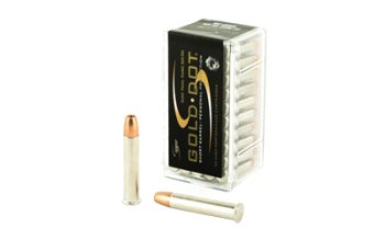 Speer Ammunition, Gold Dot Short Barrel, 22 WMR, Personal Protection, 40 Grain, Gold Dot Hollow Point, 50 Round Box
