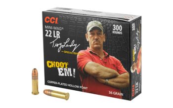 CCI 962 Mini-Mag Varmint 22LR 36gr Jacketed Hollow Point 300 Per Box