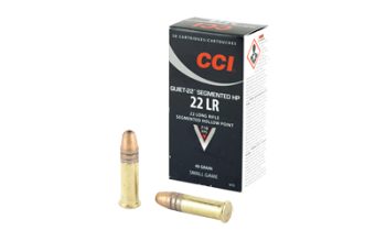 CCI Ammunition, Hunting, 22LR, 40 Grain, Segmented Hollow Point, 50 Round Box