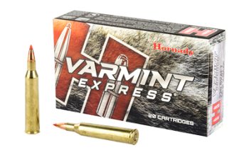 Hornady, Varmit Express, 220 Swift, 55 Grain, V-Max, 20 Round Box