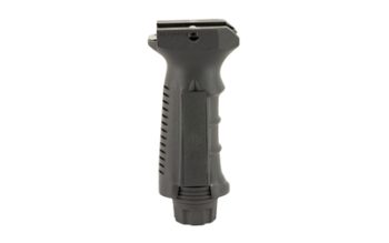 Leapers, Inc. - UTG, Vertical Foregrip, Ergonomic Finger Grooves, Ambidextrous, Picatinny, Black Finish