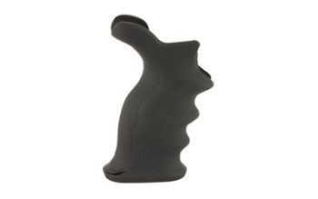 Leapers, Inc. - UTG, Model 4, Combat Sniper Pistol Grip, Fits AR-15/M16, Contoured Finger Grooves, with Storage Compartment, Black Finish