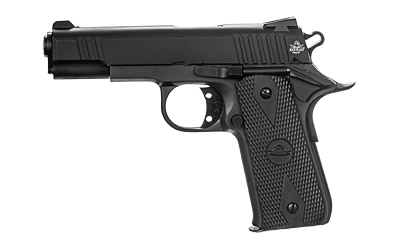 Armscor, Baby Rock, 1911, Semi-automatic, Metal Frame Pistol, Compact, 380ACP, 3.75" Barrel, Steel, Parkerized Finish, Black, Rubber Grips, Fixed Sights, 7 Rounds, 1 Magazine