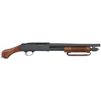 Mossberg, 590 Nightstick, TALO, Pump Action Shotgun, 20 Gauge, 3" Chamber, 14.375" Barrel, Black Finish, Wood Grip, 5 Round, 26.5" Overall Length, Bead Sight