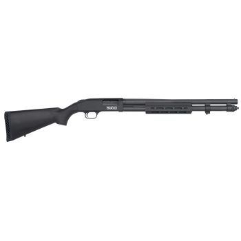 Mossberg, 590S, Optic Ready, Pump Action, 12 Gauge, 3" Chamber, 20" Barrel, Matte Blued Finish, Synthetic Stock, Bead Sight, Receiver Milled for Shield RMSc Pattern Micro Dot Sights, 13 Rounds, Cycles 1.75", 2.75", or 3"