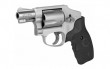 Smith & Wesson, Model 642, Double Action Only, Metal Frame Revolver, J-Frame, 38 Special +P, 1.88" Barrel, Alloy, Matte Finish, Silver, Rubber Crimson Trace Laser Grips, Fixed Sights, 5 Rounds