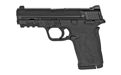 Smith & Wesson, M&P 380 SHIELD EZ M2.0, Single Action Only Internal Hammer Fired, Semi-automatic Pistol, Polymer Frame Pistol, Micro-Compact, 380ACP, 3.68" Barrel, Armornite Finish, Black, 3-Dot Sights, Manual Thumb Safety, 8 Rounds, 2 Magazines