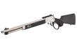 Smith & Wesson, 1854, Lever Action Rifle, 44 Magnum, 19.25" Threaded Barrel, 11/16-24 Thread Pitch, Satin Finish, Stainless Steel, Black Synthetic Stock, M-LOK Handguard, XS Ghost Ring Rear Sight, Gold Bead Front Sight, Cross Bolt Safety, 9 Rounds
