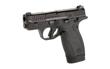 Smith & Wesson, Bodyguard 2.0, Striker Fired, Polymer Frame Pistol, Micro-Compact, 380 ACP, 2.75" Barrel, Armornite Finish, Black, Bright Dot Front Sight with Tritium Insert, U-Notch Rear Sight, Flat Face Trigger, Manual Thumb Safety, 2 Magazines, (1