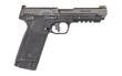 Smith & Wesson, M&P, Semi-automatic, Polymer Framed Pistol, Full Size, 22 WMR, 4.35" Barrel, Armornite Finish, Black, Optics Ready Slide For Shield SMSc Footprints, Manual Safety, Fiber Optic Front Sight, 30 Rounds, 2 Magazines