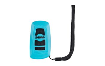 Sabre, 3-In-1 Key Fob Stun Gun, Teal Finish