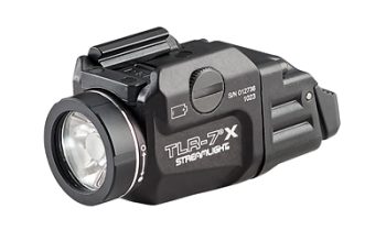 Streamlight, TLR-7X, 500 Lumens, 1 Hour Runtime, Duel Fuel, Matte Finish, Black, Includes High and Low Switch, (1) SL-B9 Rechargeable Battery, USB Charging Cable