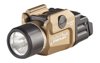 Streamlight, TLR-7 HL-X USB, 1000 Lumens, 1 Hour Runtime, Multi-Fuel, Anodized Finish, Flat Dark Earth, Includes High and Low Switch, (1) SL-B9 Rechargeable Battery, USB Charging Cable, Multitool and Key Kit