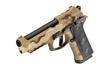 Beretta, 92XI, Combat, Single Action Only, Semi-automatic, Full Size, 9MM, 4.7" Barrel, Ambidextrous Manual Safety, Cerakote Finish, DCU Camo, 18 Rounds, 2 Magazines