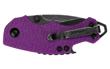Kershaw, Shuffle, Folding Knife, 2.4" Drop Point Blade, 8CR13MOV Blade Steel, 5.75" Overall Length, Liner Lock, BlackWash Finish, Purple Handle