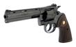 Colt's Manufacturing, Python, Revolver, Double Action/Single Action, 357 Magnum, 6" Barrel, Steel, Blue Finish, Walnut Grips, Red Ramp Front/Adjustable Rear Sight, 6 Rounds
