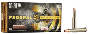 Federal P3030G Premium 30-30Win 150gr Barnes TSX 20 Per Box