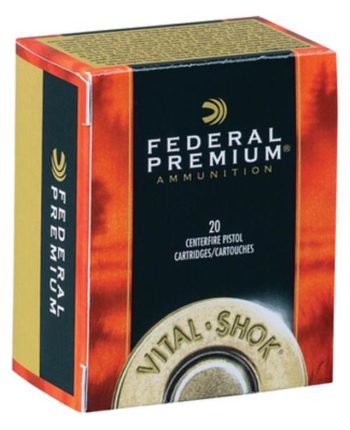 Federal P44XB1 Premium 44RemMag 225gr Barnes Expander BRX 20 Per Box