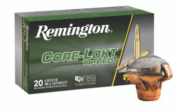 Remington Ammunition 29027 Core-Lokt Tipped 30-06Springfield 150gr Core-Lokt Tipped 20 Per Box