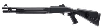 Beretta, 1301 Tactical Mod 2, Semi-automatic Shotgun, 12 Gauge, 3" Chamber, 18.5" Barrel, Optima Bore HP, Anodized Finish, Black, Synthetic Stock with Pistol Grip, M-LOK Forend, Improved Cylinder, Ghost Ring Sight, 7 Rounds