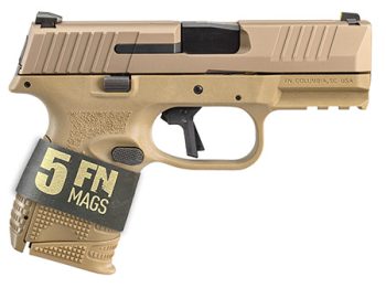 FN 509C BNDLE 9MM 24RD 5 MAGS FDE