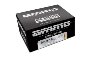 AMMOINC 9124JHP-A209M 124 JHP20/10
