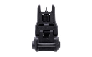 Magpul Industries, MBUS 3 Back-Up Front Sight, Tool-Less Elevation Adjustment Similar to MBUS Pro, Ambidextrous Push-Button Deployment, Fits Picatinny Rails, Flip Up, Black