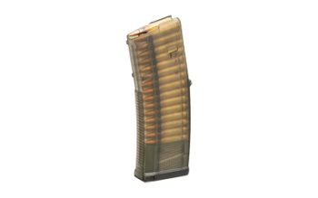 Magpul Industries, Magazine, TMAG 30 AR/M4 GEN M3, 223 Remington/556 NATO, 30 Rounds, Fits AR Rifles, Olive Drab Translucent