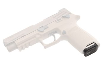 Magpul Industries, Magazine, AMAG 17 SG9, 9MM, 17 Rounds, For Sig P320, Stainless Steel Finish, Silver