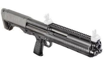 Kel-Tec, KSG, Pump Action Shotgun, 12 Gauge, 3" Chamber, 18.5" Barrel, Black Finish, Synthetic Stock, Tactical Handguard with Rails, 7+7 Rounds