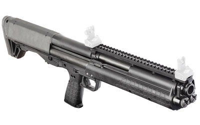 Kel-Tec, KSG, Pump Action Shotgun, 12 Gauge, 3" Chamber, 18.5" Barrel, Black Finish, Synthetic Stock, Tactical Handguard with Rails, 7+7 Rounds