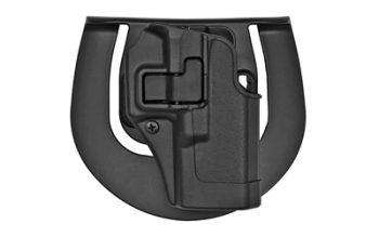 BLACKHAWK, SERPA CQC Concealment Holster with Belt and Paddle Attachment, Fits Glock 19/23/32/36, Right Hand, Matte Black