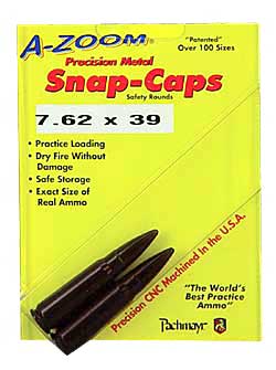 A-Zoom, Snap Caps, 762x39, 2 Pack