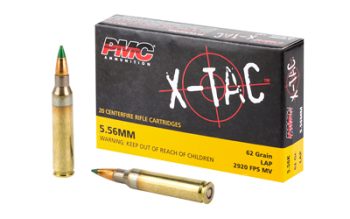 5.56 62GR LAP GREEN TIP 20RD