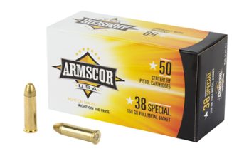 38SPL 158GR FMJ 50RD