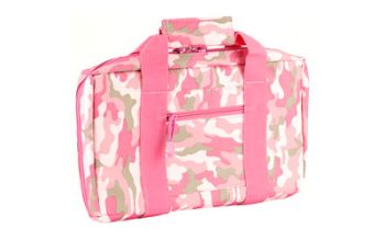 PINK CAMO HANDGUN CASE
