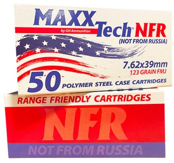7.62X39 123GR FMJ STEEL CASE 50RD BOX