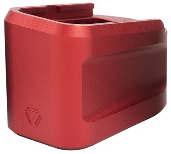STRIKE MAG PLATE AL FOR GLOCK 19 RED