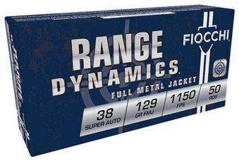 38SUPER 129GR FMJ 50RD