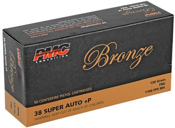 38SUPER 130GR FMJ 50RD