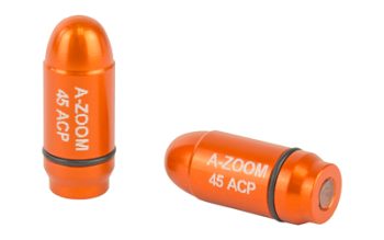 A-Zoom, Strikercaps, Snap Caps, Orange, 9MM, 2/Pk