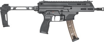 Springfield Armory KN9069BFSA Kuna 9mm Luger 30+1 6.12" Black Melonite Steel Barrel, M-LOK Handguard, Black Hardcoat Anodize Aluminum/Polymer Picatinny Rail Receiver, Black Strike Industries Brace, AR Style Grip