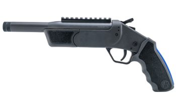Rossi, Brawler, Single Shot, 300 Blackout, 9" Threaded Barrel, Matte Finish, Black, Rubber Grips, 1 Round